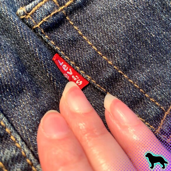 Levi's Men's 505 Regular Size 16 H Husky W 34 L 28 100% Cotton No Stretch - Picture 5 of 6